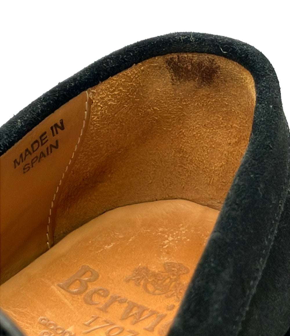 Berwick スエード コインローファー メンズ SIZE 6 1/2 バーウィック