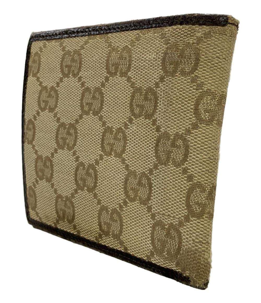 グッチ 二つ折り財布 GGキャンバス 260987 4276 レディース GUCCI
