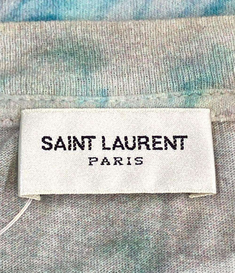 サンローラン 半袖Tシャツ タイダイ メンズ SIZE XS SAINT LAURENT