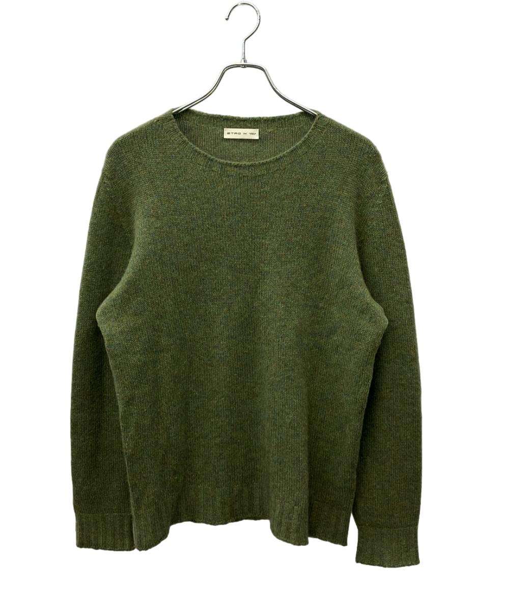 ETRO 長袖ニット カシミア100% 172-1M500-9626 メンズ SIZE M エトロ