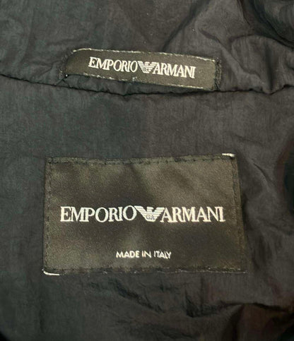 Emporio Armani パーカー ブルゾン 長袖 ベルベット 光沢 中綿 B1R380 B1182 メンズ SIZE 44 (S) エンポリオ・アルマーニ