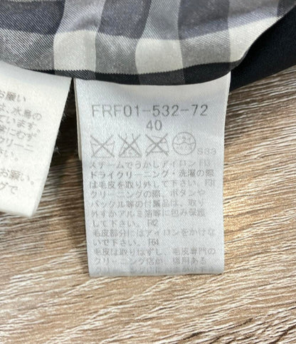 バーバリーブルーレーベル ダウンジャケット FRF01-532-72 レディース SIZE 40 (M) BURBERRY BLUE LABEL