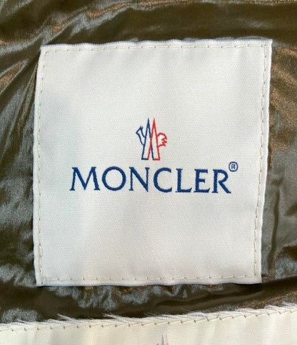 MONCLER ダウンジャケット BADY アニメタグ ワッペン 光沢 フード取り外し可 ショート ダブルジップ 116347 レディース SIZE 1 (M) モンクレール