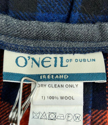 美品 O’NEIL of DUBLIN キルトスカート チェック レディース SIZE 10 (M) オニールオブダブリン