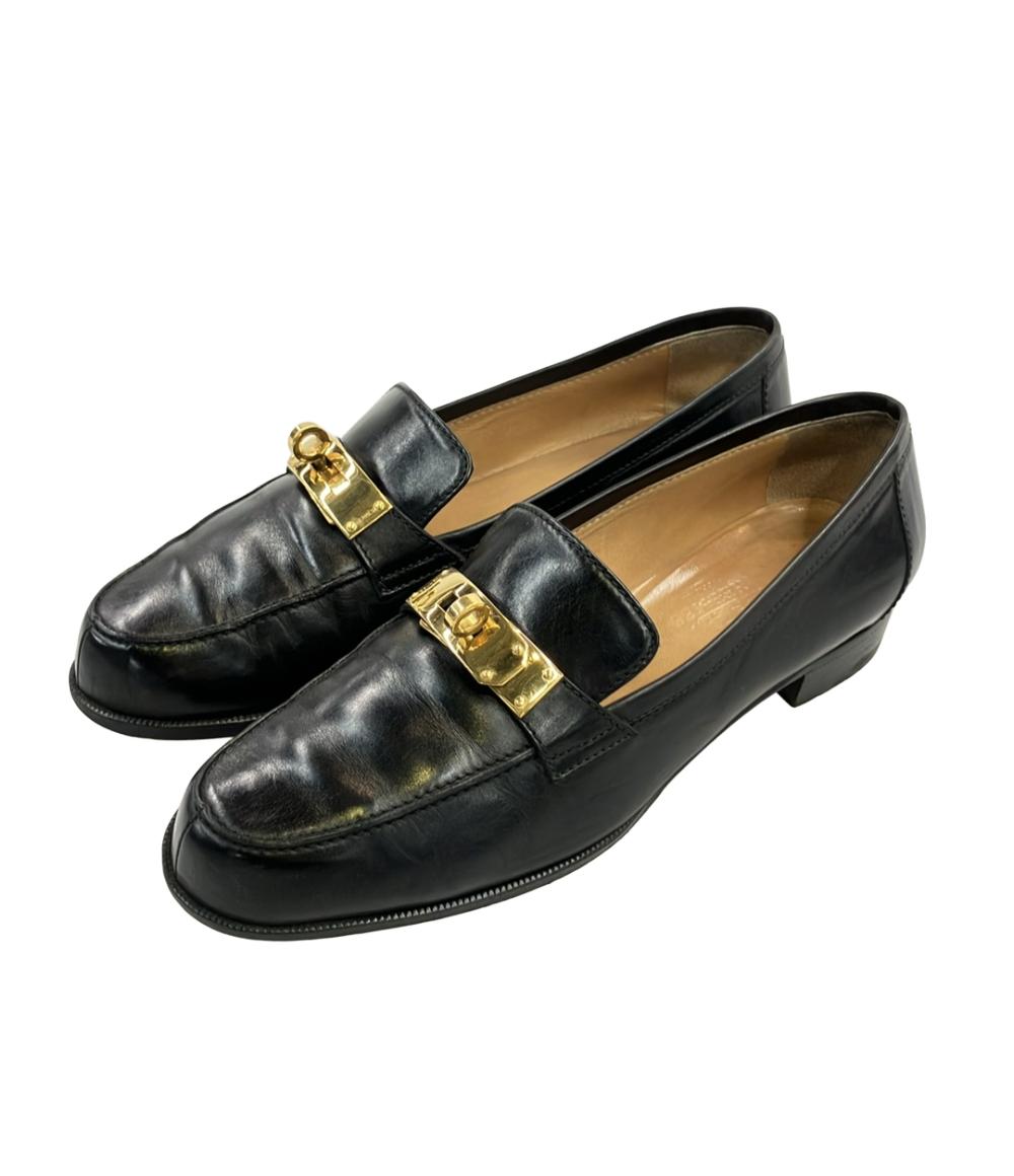 HERMES ローファー ケリー レディース SIZE 37 1/2 (24.5cm) エルメス
