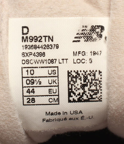 ニューバランス ローカットスニーカー M992TN メンズ SIZE 28.0 (XL) NEW BALANCE