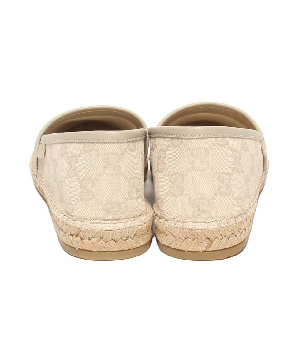 美品 グッチ エスパドリーユ スリッポン レディース SIZE 37 (M 美品 グッチ エスパドリーユ スリッポン レディース SIZE 37 (M
