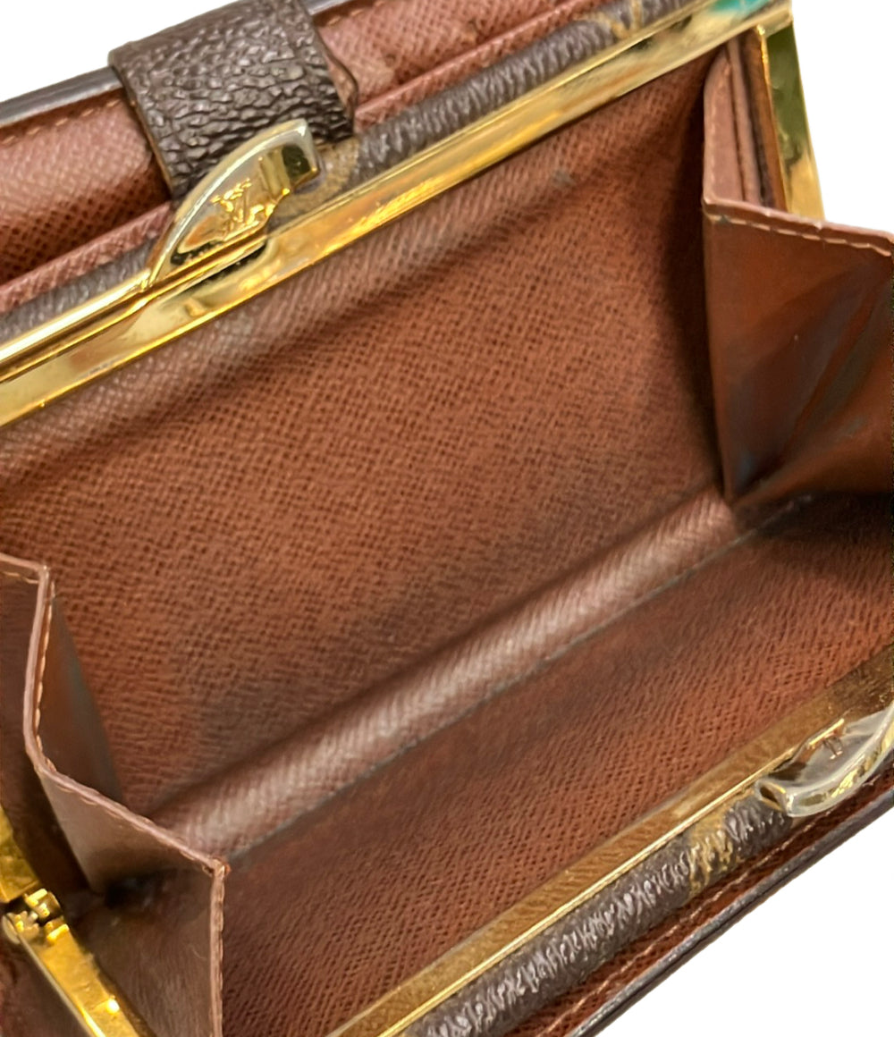 LOUIS VUITTON 二つ折り財布 がま口 ポルトフォイユ ヴィエノワ モノグラム M61673 レディース ルイ・ヴィトン