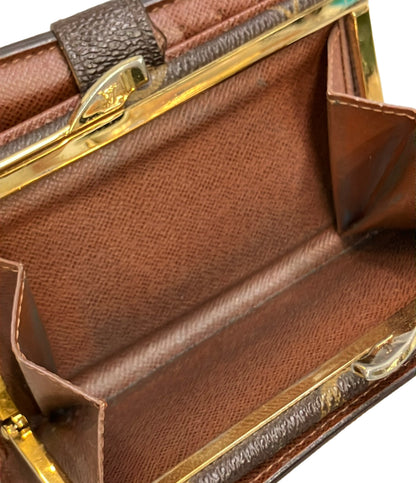LOUIS VUITTON 二つ折り財布 がま口 ポルトフォイユ ヴィエノワ モノグラム M61673 レディース ルイ・ヴィトン