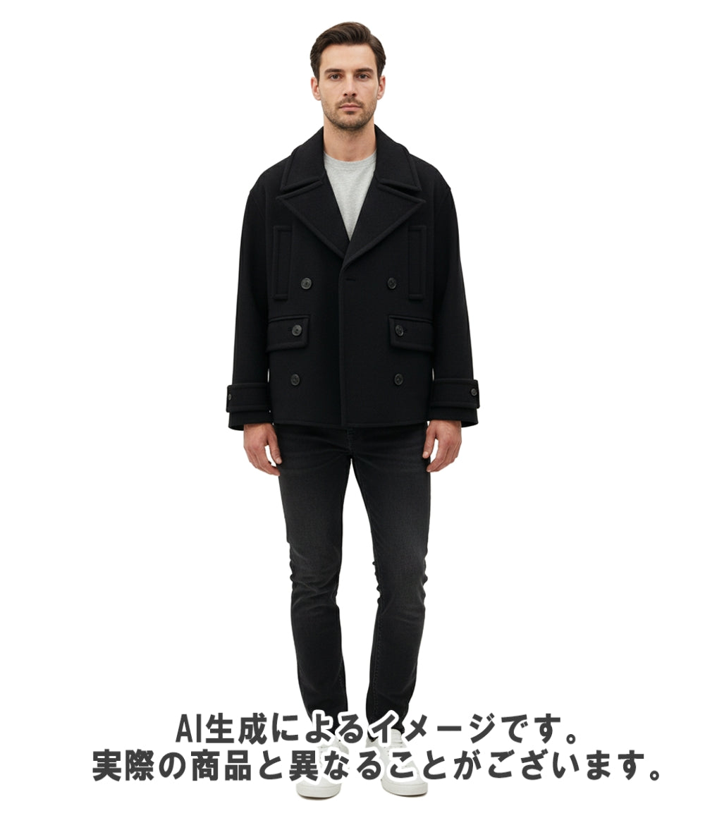 VALENTINO オーバーサイズピーコート 22AW WV0CJG807U3 メンズ SIZE 44 (S) ヴァレンティノ