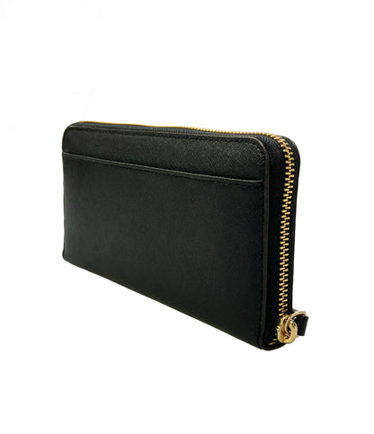 美品 Kate Spade ラウンドファスナー長財布 レザー PWRU3898 レディース ケイトスペード