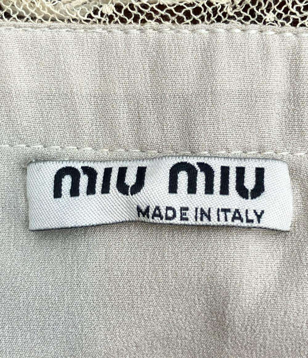 Miu Miu キャミソール レディース SIZE 42 (M) ミュウ ミュウ