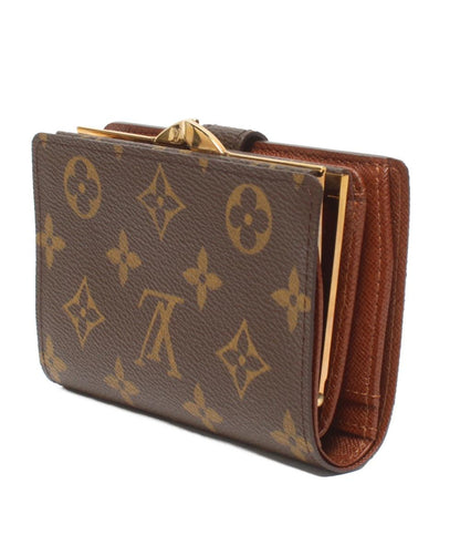 美品 LOUIS VUITTON 二つ折り財布 ポルトフォイユ ヴィエノワ モノグラム M61673 レディース メンズ ルイ・ヴィトン