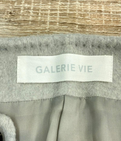 美品 GALERIE VIE ノーカラーコート 23-08-34-08003 レディース SIZE F (M) ギャルリーヴィー