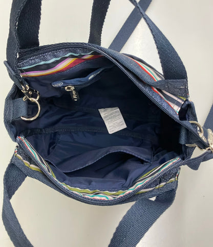 美品 LeSportsac ハンドバッグ ショルダーバッグ 2WAY 斜め掛け レディース レスポートサック
