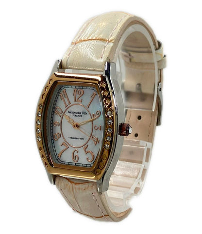 ALESSANDRA OLLA 腕時計 クオーツ シェル AO-1850 レディース アレサンドラオーラ