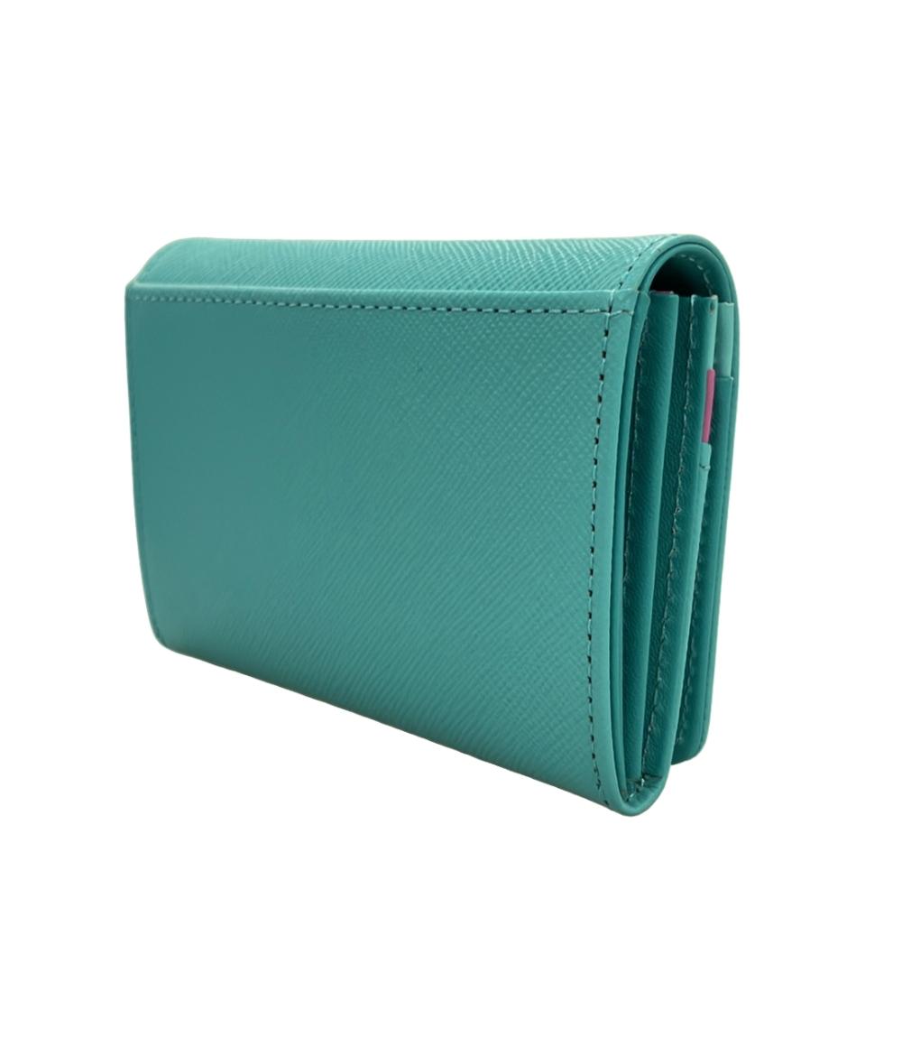 美品 LANVIN en Bleu カードケース 牛革 レディース ランバンオンブルー
