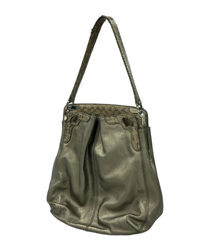 カルティエ パイソンレザーワンショルダーバッグ 肩掛け レディース Cartier