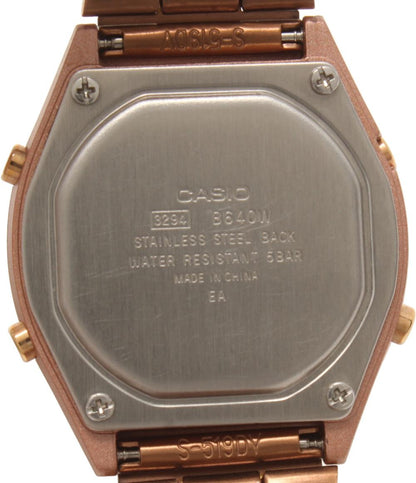 美品 CASIO 腕時計 スタンダード クオーツ B640W レディース メンズ カシオ