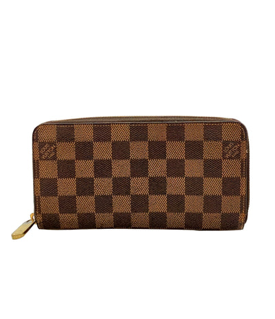 LOUIS VUITTON ラウンドファスナー長財布 ジッピー ウォレット ダミエ エベヌ N41661 メンズ ルイ・ヴィトン