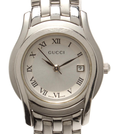 GUCCI 腕時計 クオーツ シルバー 5500L レディース グッチ