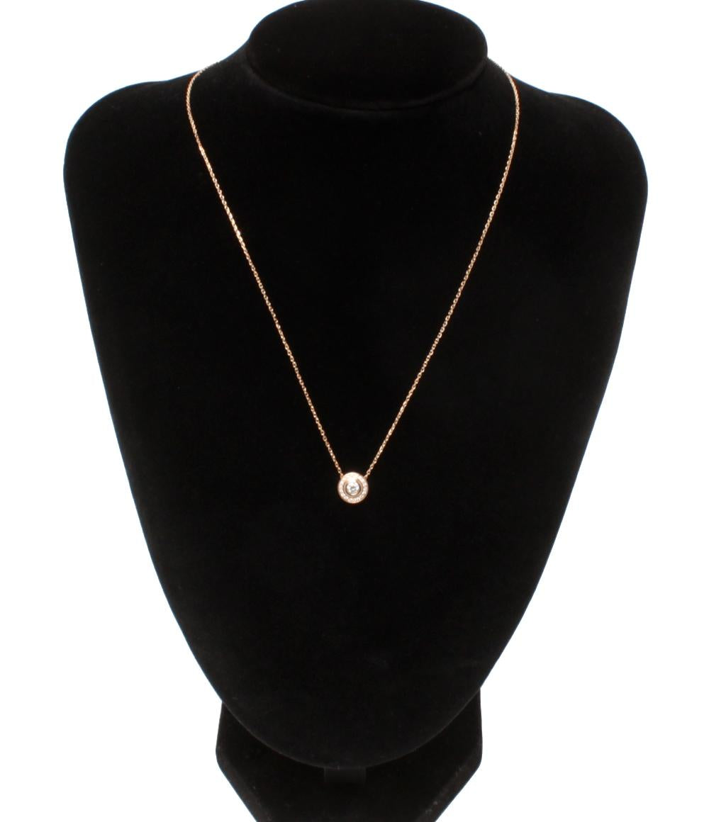 美品 カルティエ ネックレス K18 ダムール ダイヤ GTS485 レディース Cartier