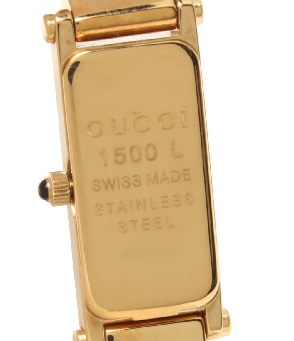 GUCCI 腕時計 クオーツ ゴールド 1500L レディース グッチ – Rehello