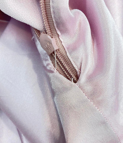 PINKO 半袖ワンピース スクエアネック ミニ 膝丈 ハーフスリーブ 五分袖 リボン Verdicchio レディース SIZE 46 (L) ピンコ
