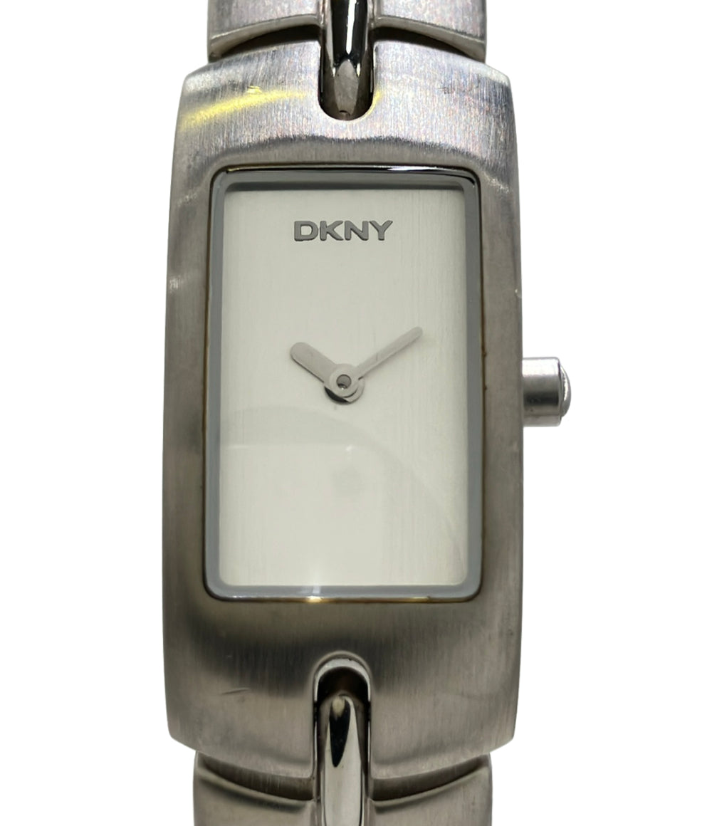 DKNY 腕時計 クオーツ シルバー NY•3005 レディース ディーケーエヌワイ