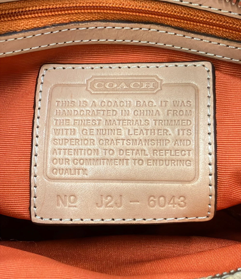 COACH トートバッグ シグネチャー 6043 レディース コーチ