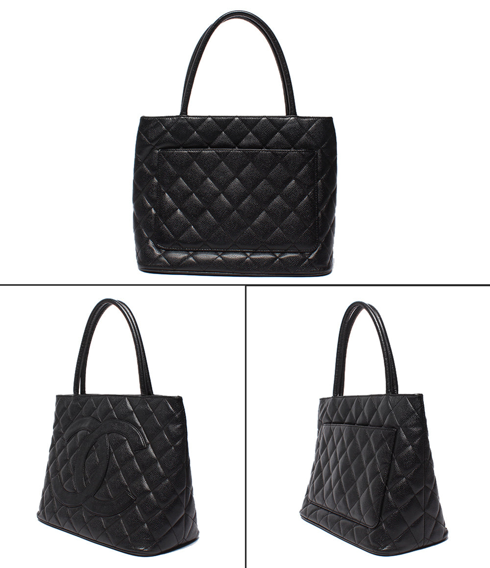 CHANEL トートバッグ ハンドバッグ シルバー金具 6番台 マトラッセ