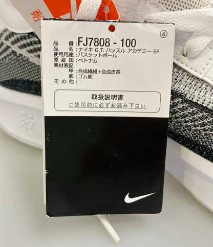 美品 NIKE ローカットスニーカー バスケットシューズ G.T. ハッスル アカデミー EP FJ7808-100 メンズ SIZE 28.0 ナイキ