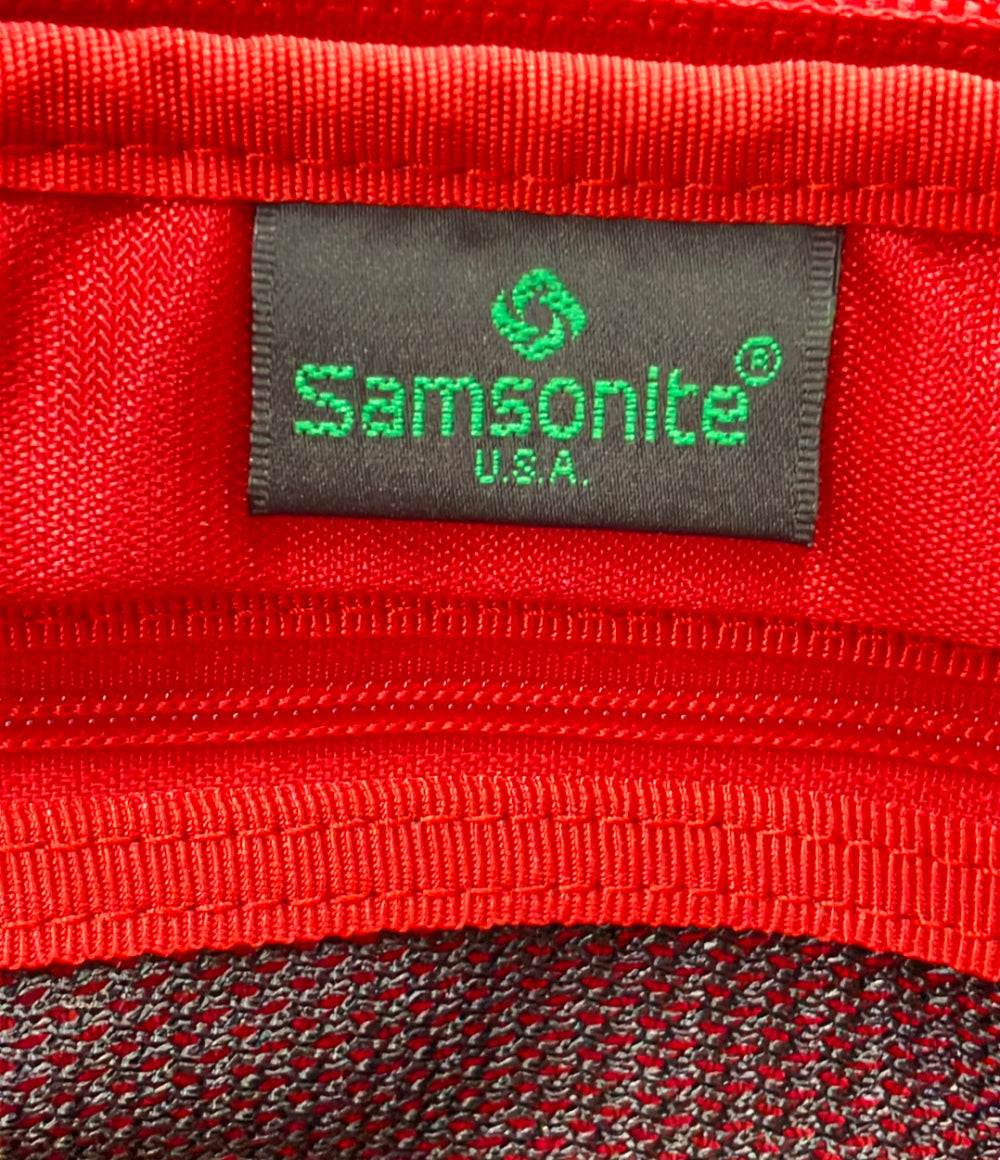 美品 Samsonite ボディバッグ ウエストバッグ ウエストポーチ メンズ サムソナイト