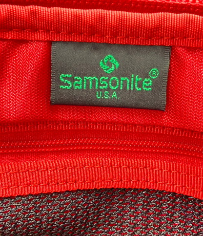 美品 Samsonite ボディバッグ ウエストバッグ ウエストポーチ メンズ サムソナイト