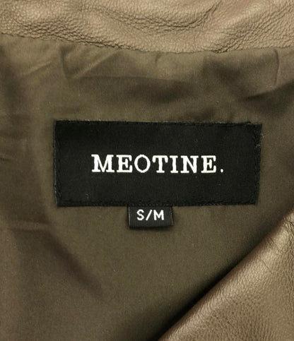 レザージャケット レディース SIZE S/M (M) MEOTINE