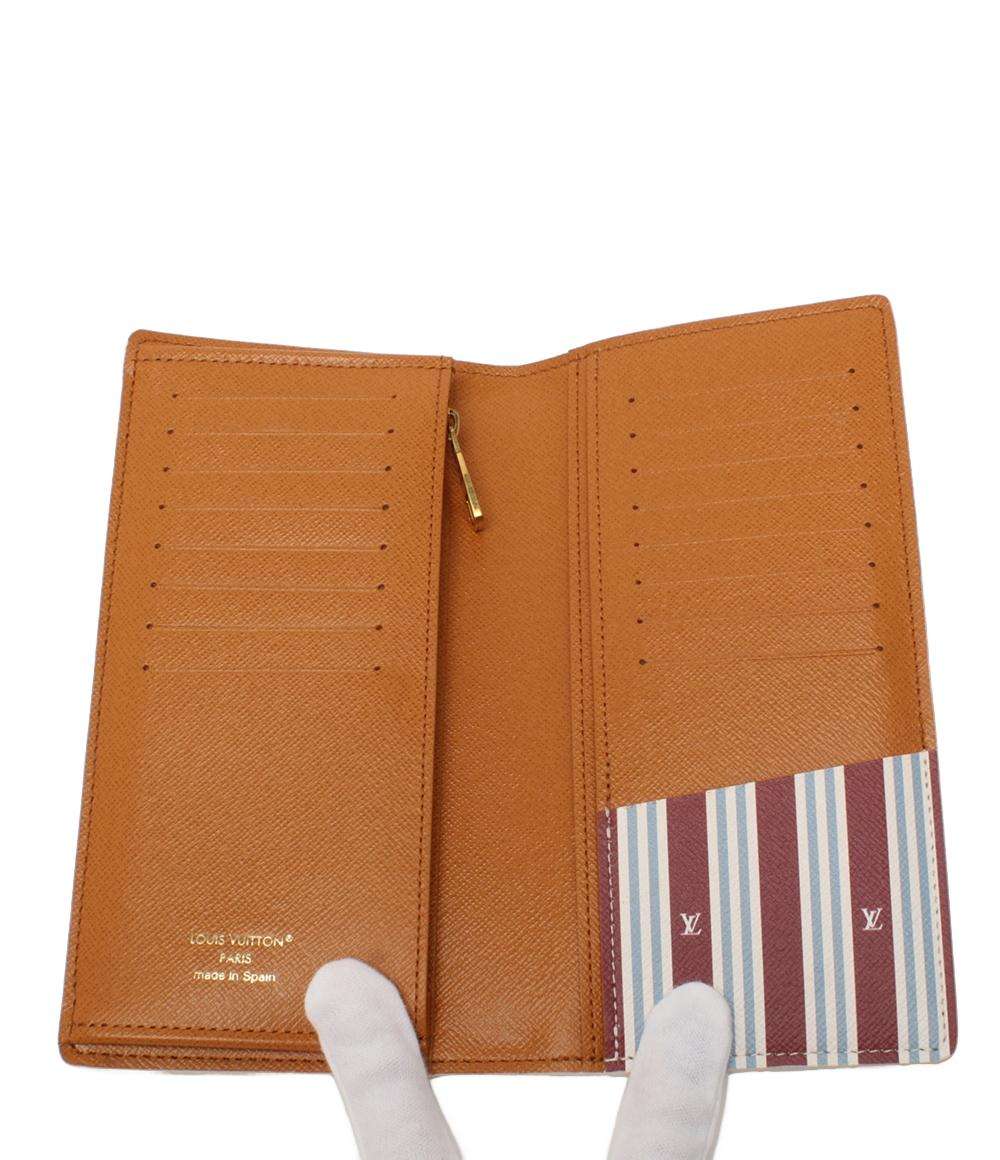 美品 Louis Vuitton 長財布 モノグラム ヘリテージ ポルトフォイユ ブラザ M15156 メンズ ルイヴィトン