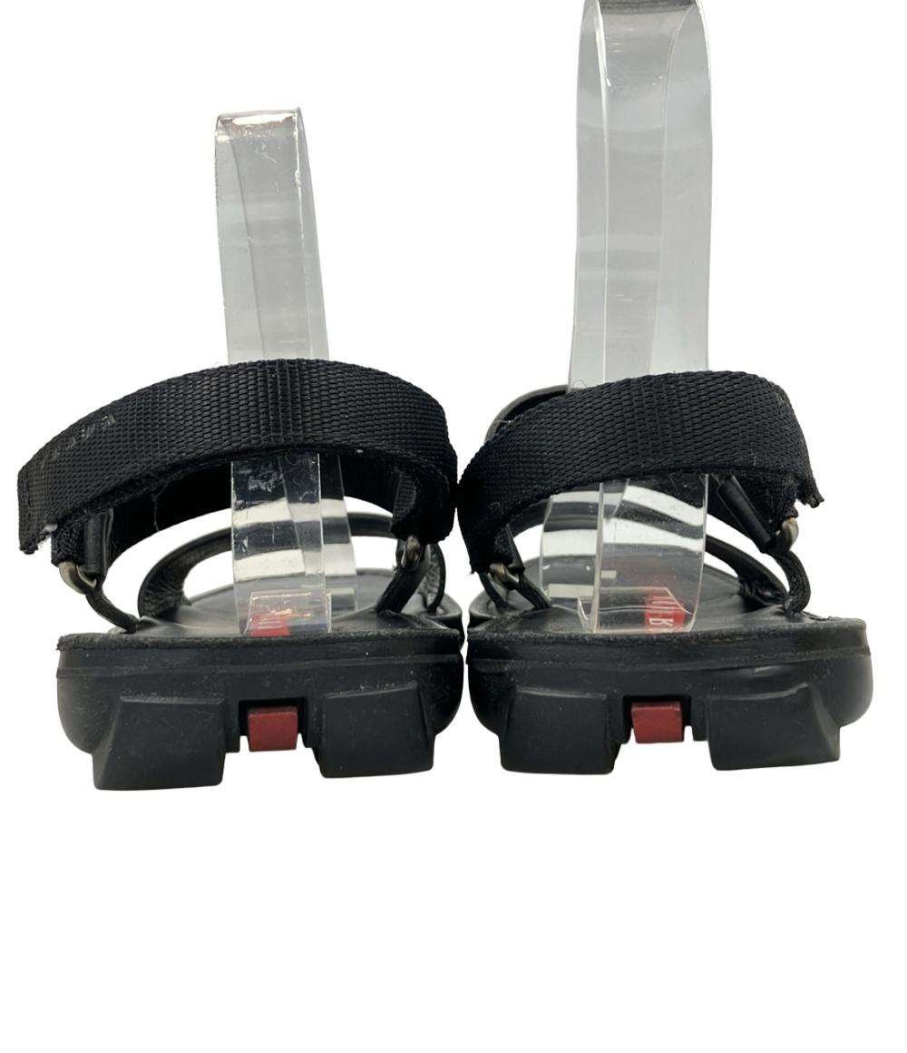 PRADA バックストラップレザーサンダル 14 4X 1060 メンズ SIZE 6 1/2