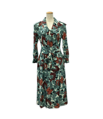 BURBERRY 長袖シャツワンピース シルク CNSHAMAN1SHA レディース SIZE 34 (M) バーバリー