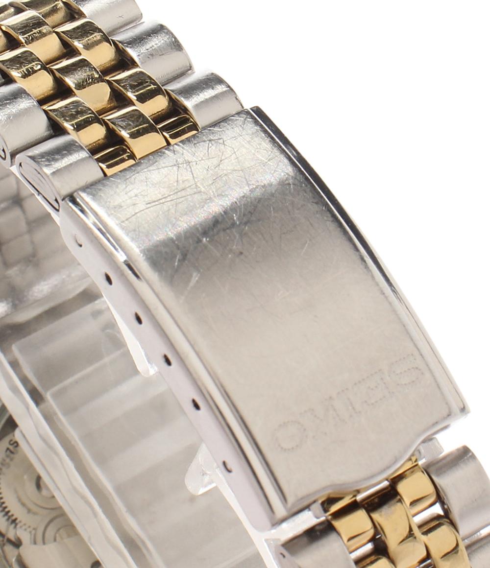 SEIKO 腕時計 5 ファイブ 自動巻き ゴールド 7S26-0500 メンズ