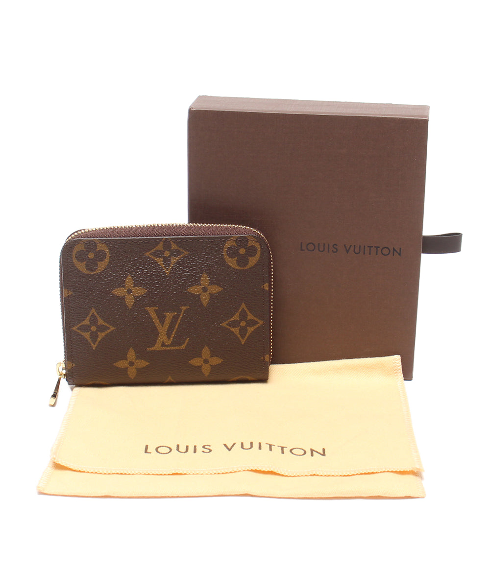 美品 LOUIS VUITTON コインケース ジッピーコインパース モノグラム M60067 レディース メンズ ルイ・ヴィトン