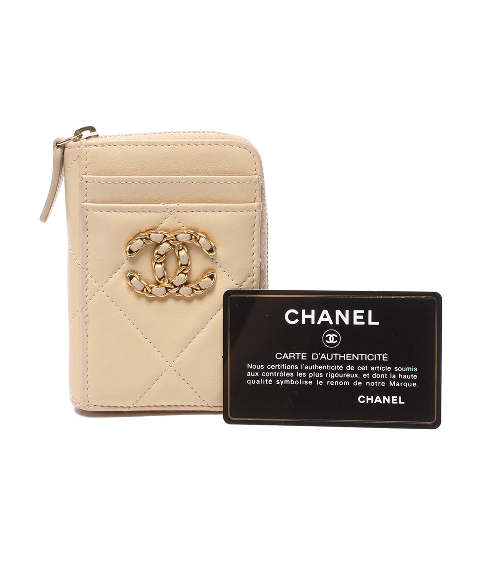 CHANEL コインケース フラグメントケース ゴールド金具 32番台 レディース シャネル
