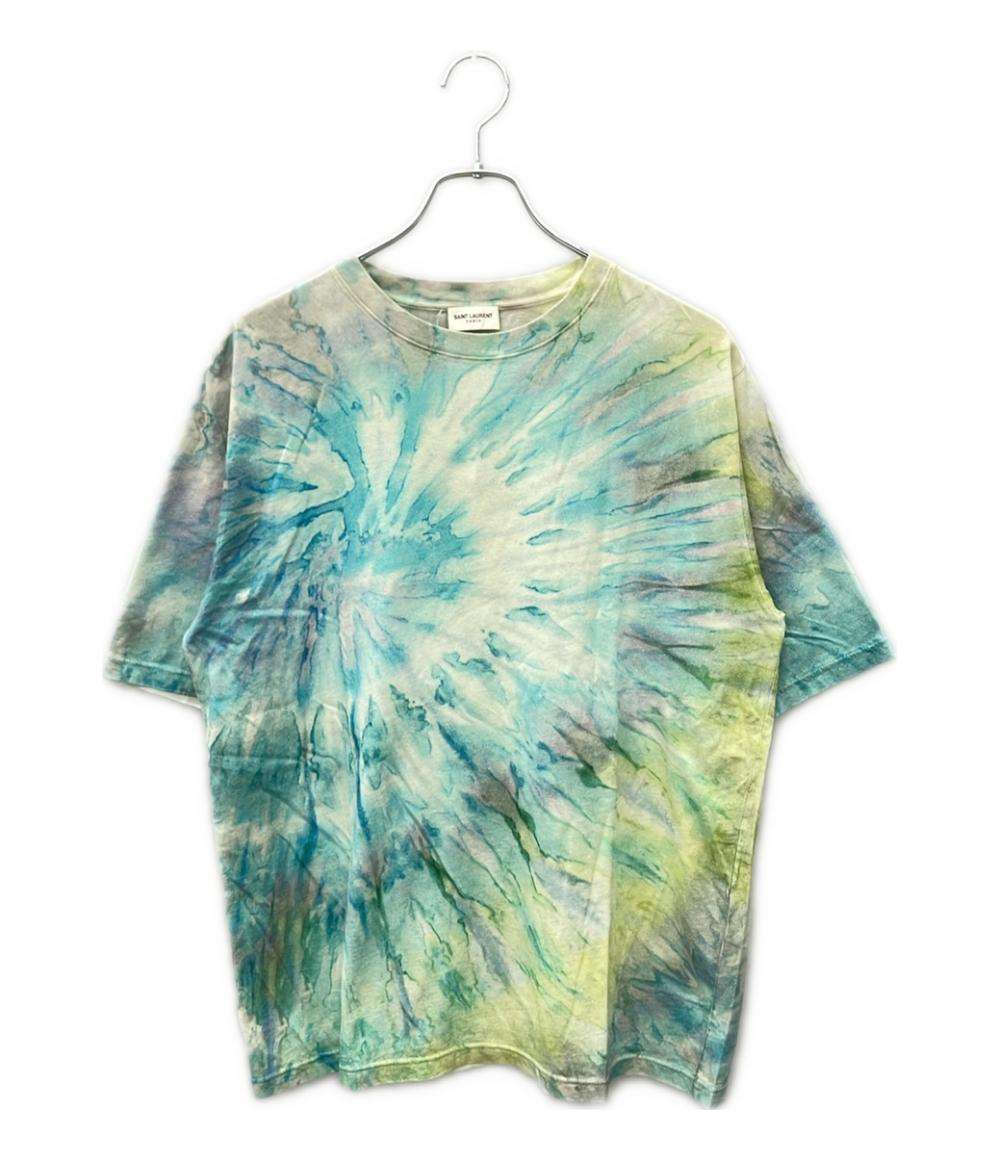 サンローラン 半袖Tシャツ タイダイ メンズ SIZE XS SAINT LAURENT