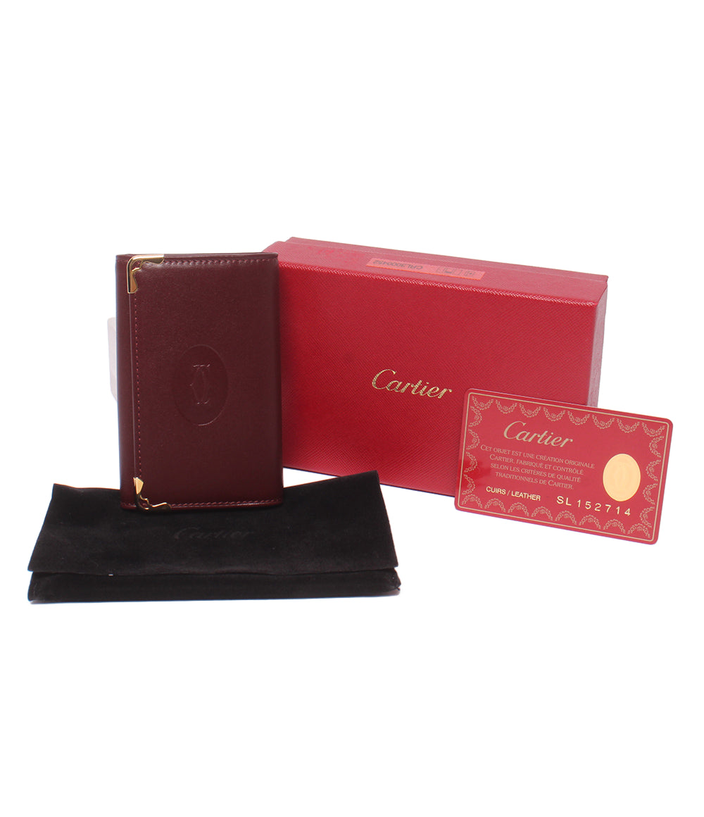 美品 Cartier 6連キーケース マスト ドゥ カルティエ メンズ レディース カルティエ