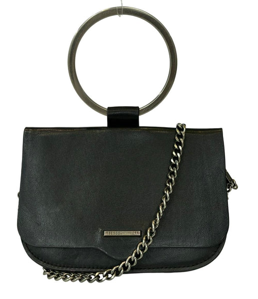 Rebecca Minkoff ショルダー バッグ Rebecca Minkoff Women's Chevron Quilted Love Crossbody Bag, Black