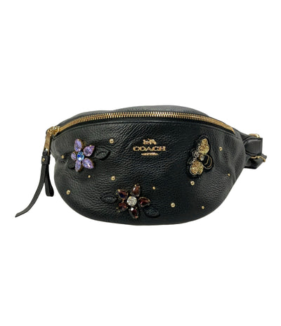 美品 COACH ウエストバッグ ボディバッグ レザー F72831 レディース コーチ