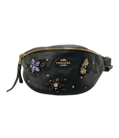 美品 COACH ウエストバッグ ボディバッグ レザー F72831 レディース コーチ