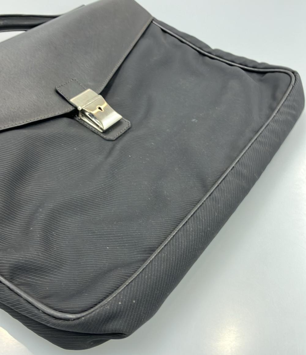 ダンヒル ナイロンレザーブリーフケース メンズ Dunhill