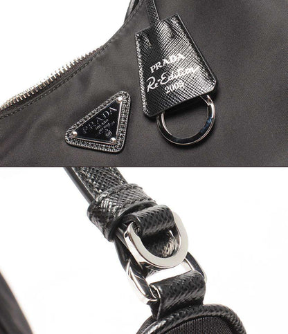 美品 プラダ ナイロンハンドバッグ ショルダーバッグ 肩掛け Re-Edition 2005 レディース PRADA