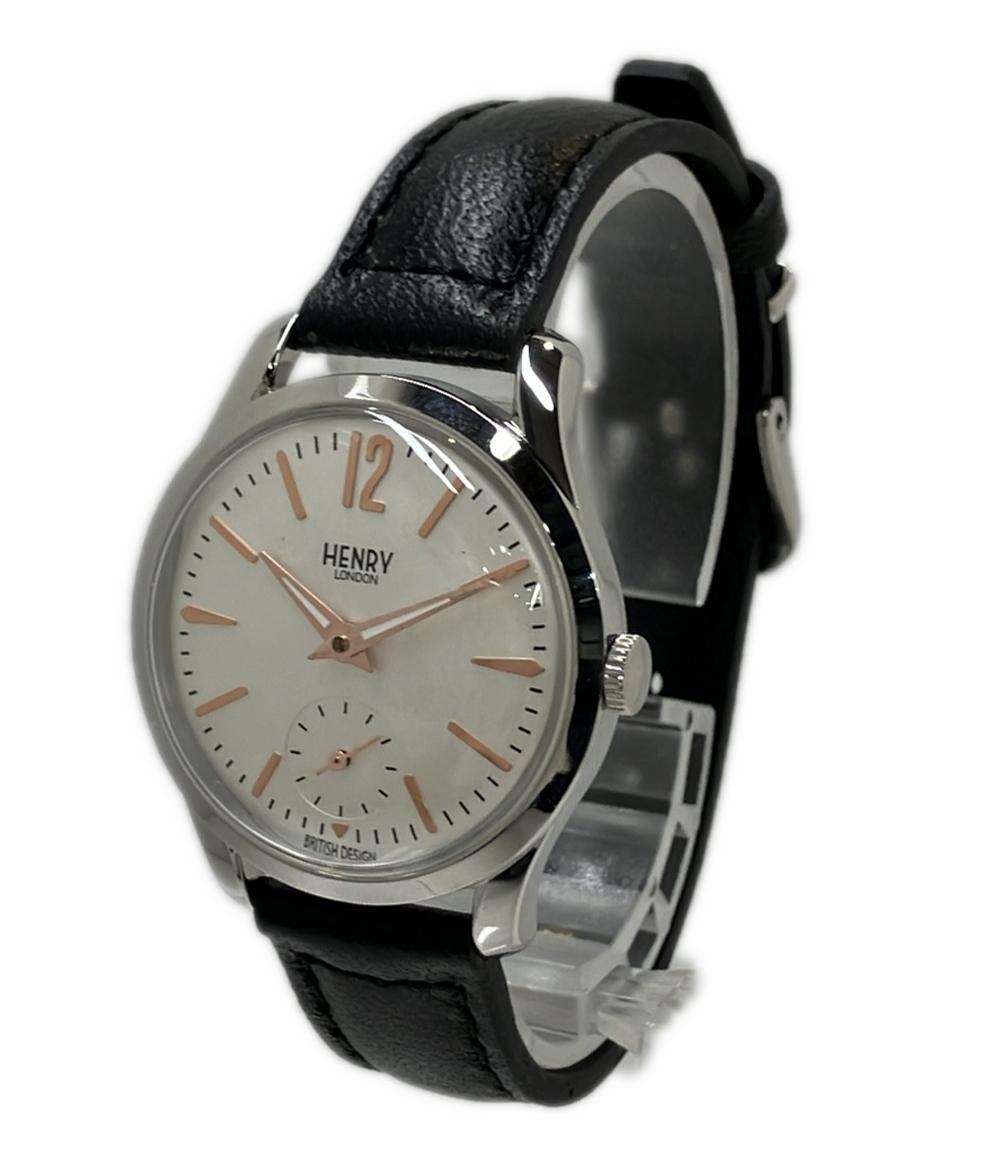 美品 HENRY LONDON 腕時計 クオーツ HS30-US-0001 レディース ヘンリーロンドン