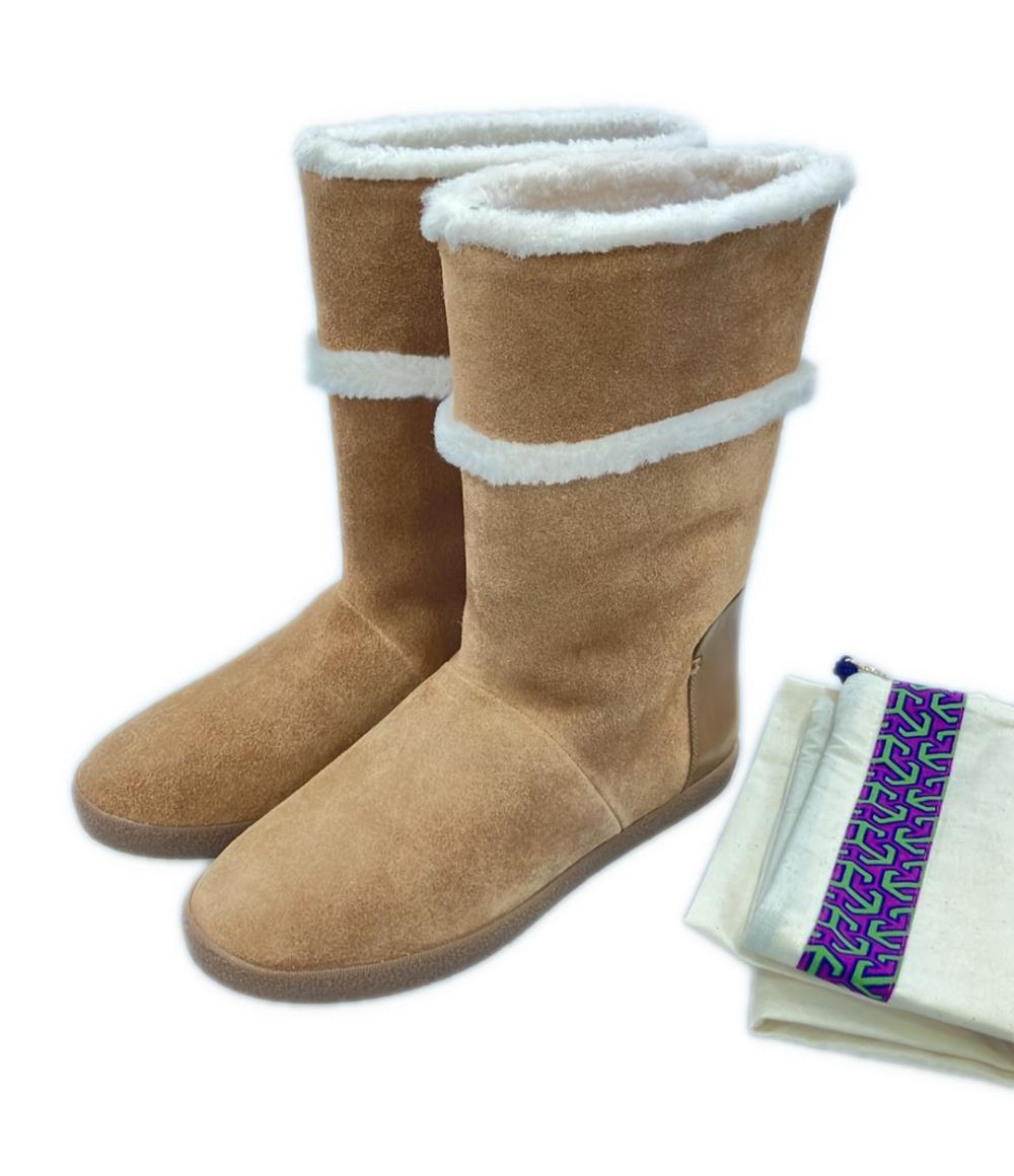 TORY BURCH ムートンブーツ　サイズ7 美品 TORY BURCH（トリーバーチ） ブーツ ショート ムートンブーツ ショート